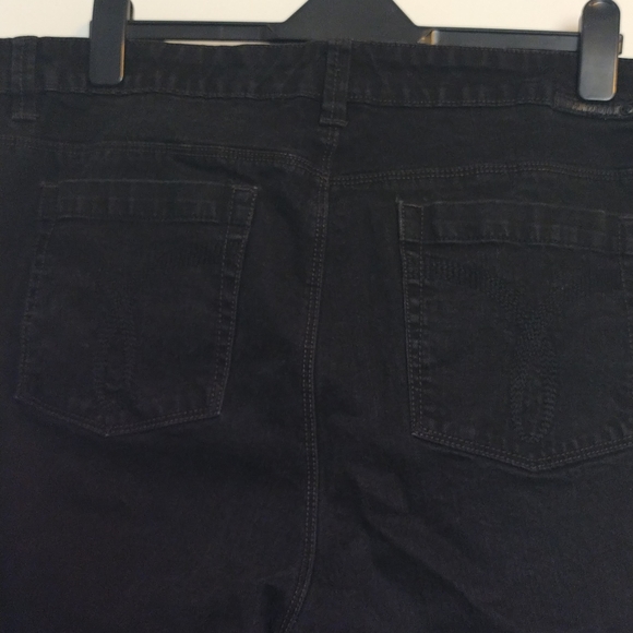 Calvin Klein shape plus black straight leg jeans - Picture 4 of 5
